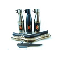Competition Werkes High Mount GP Slip On Exhaust for the KTM RC 390 (2017+) Competition Werkes High Mount GP Slip On Exhaust for the KTM RC 390 (2017+)